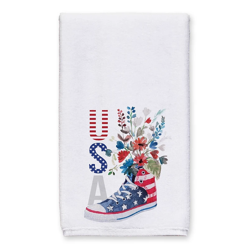 USA Sneaker Flower Tea Towel Set