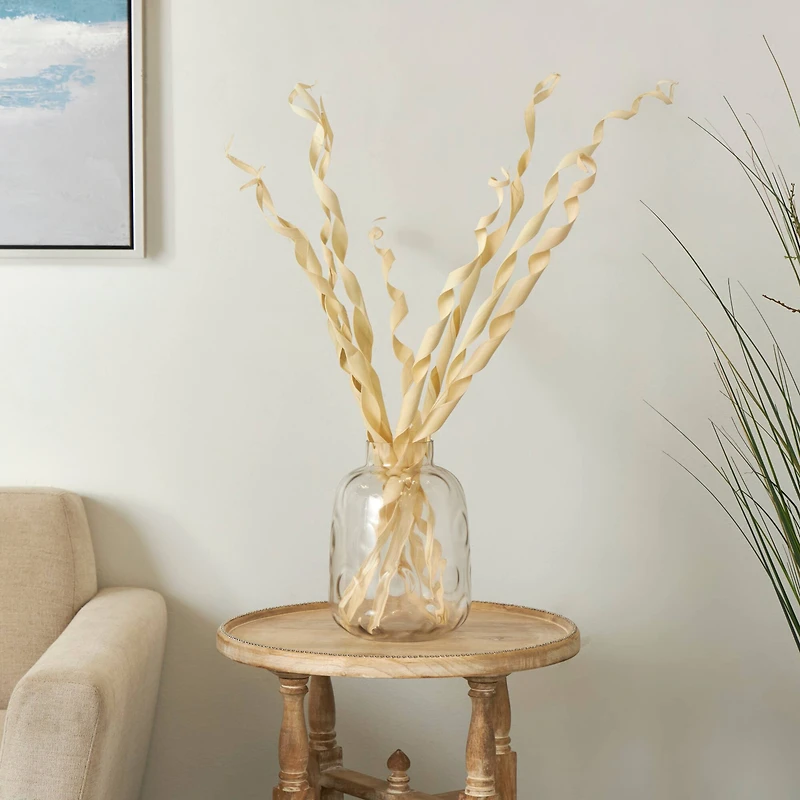 Cream Rolled Palm Leaf Bundle