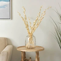 Cream Rolled Palm Leaf Bundle