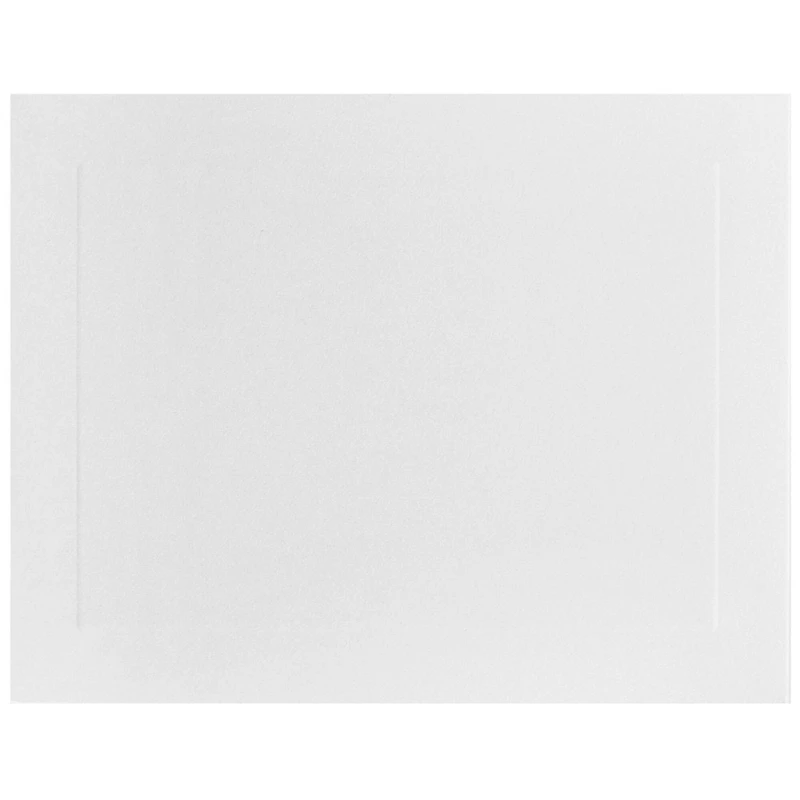 JAM Paper 4.25" x 5.5" White Panel Blank Flat Note Cards