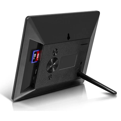 Aluratek Black 8" x 7" WiFi Digital Photo Frame with Touchscreen