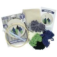 Leisure Arts® Mountains Weekend Punch Needle Kit