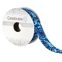 1'' x 5 yd. Floral Bloom Ribbon by Celebrate It®