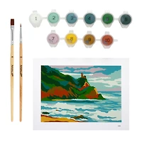 Lighthouse Paint-by-Number Framed Mini Kit by Artist's Loft®