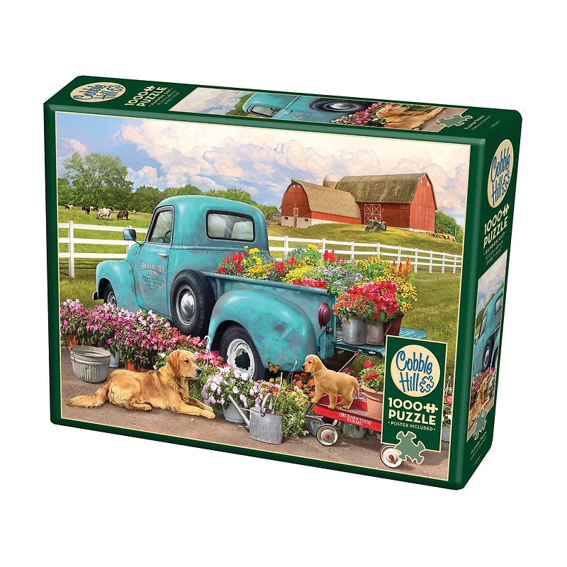 Greg Giordano - Flower Truck Puzzle: 1000 Pcs