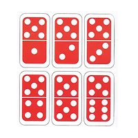 Ashley Productions® 5" x 15" Die-Cut Magnetic Dominoes, 2 Pack