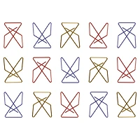 JAM Paper 1.5" Butterfly Clip Paper Clips