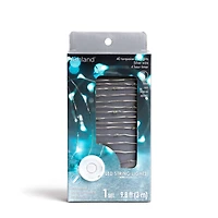 40ct. Turquoise Silver Wire LED String Lights by Ashland®