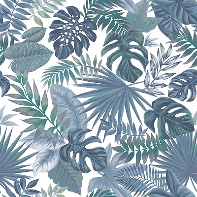 RoomMates Palm Frond Toss Peel & Stick Wallpaper