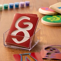6 Pack: 4" Genie Alphabet Paper Stencils by Craft Smart™