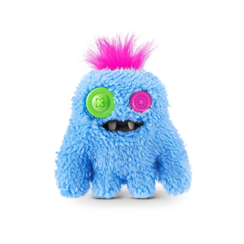 Fuggler™ Baby Fugg™ 3.5" Blue SasQuoosh Funny Ugly Monster Soft Plush
