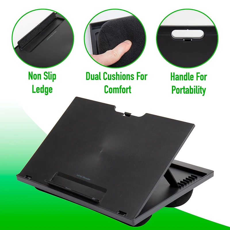 Mind Reader Anchor Collection Adjustable Lap Desk, 2ct.