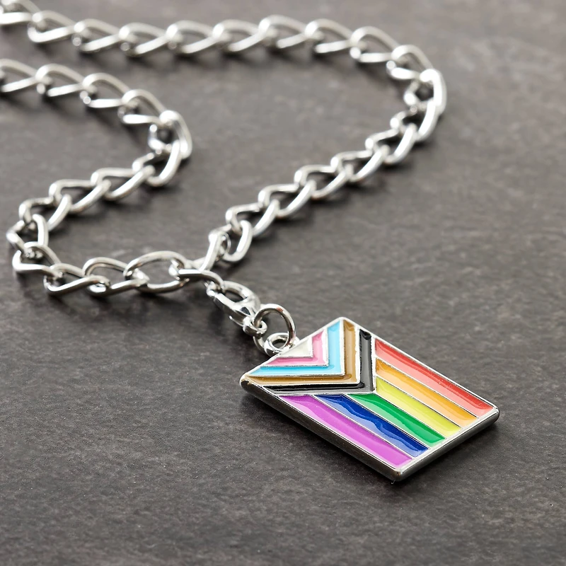 Progress Pride Flag Charm by Bead Landing™