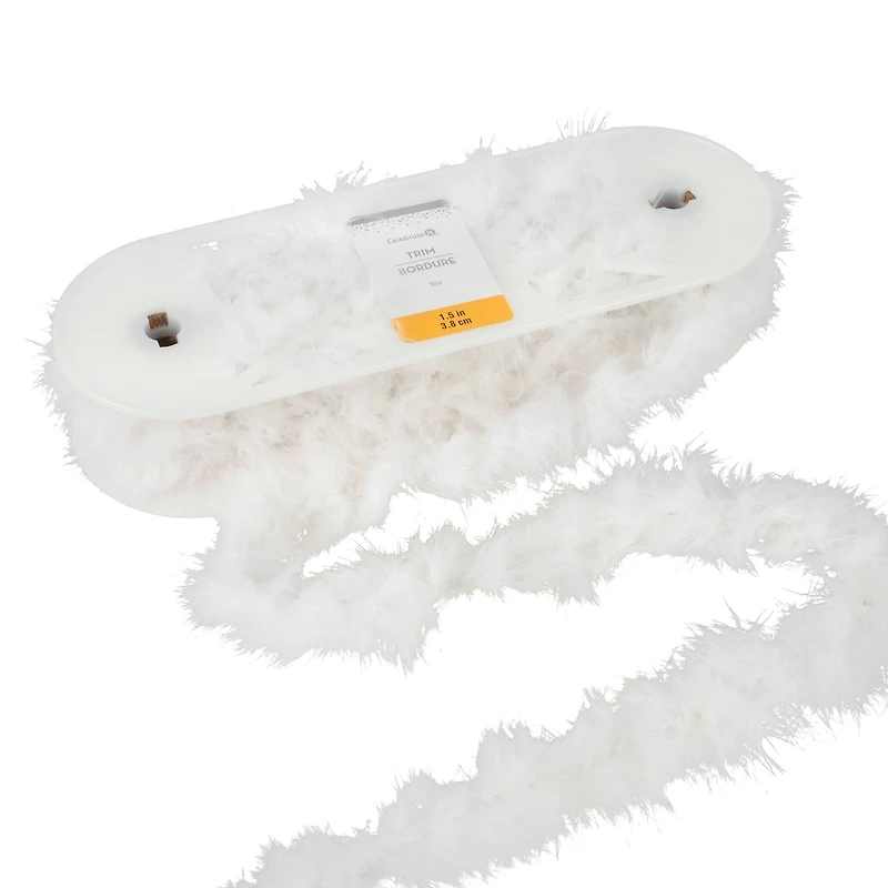 1 1/2" Feather Boa Trim by Celebrate It