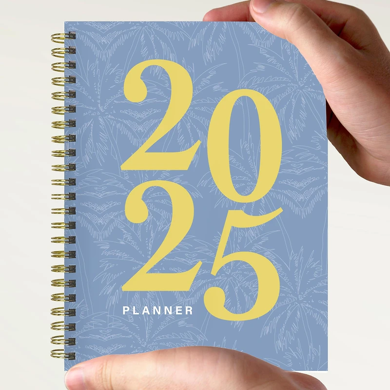 TF Publishing 2025 Medium Italian Sky Weekly Monthly Spiral Planner