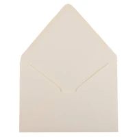JAM Paper Ivory A7 Invitation Envelopes with Euro Flap, 50ct.