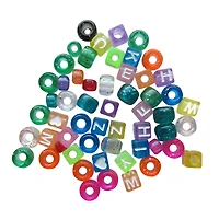 Creatology™ Assorted Alphabet Beads, Glitter