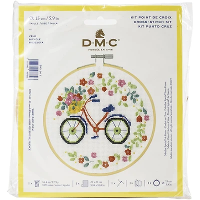DMC® Bicycle Cross Stitch Kit