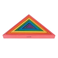TickiT® Wooden Rainbow Architect Triangles