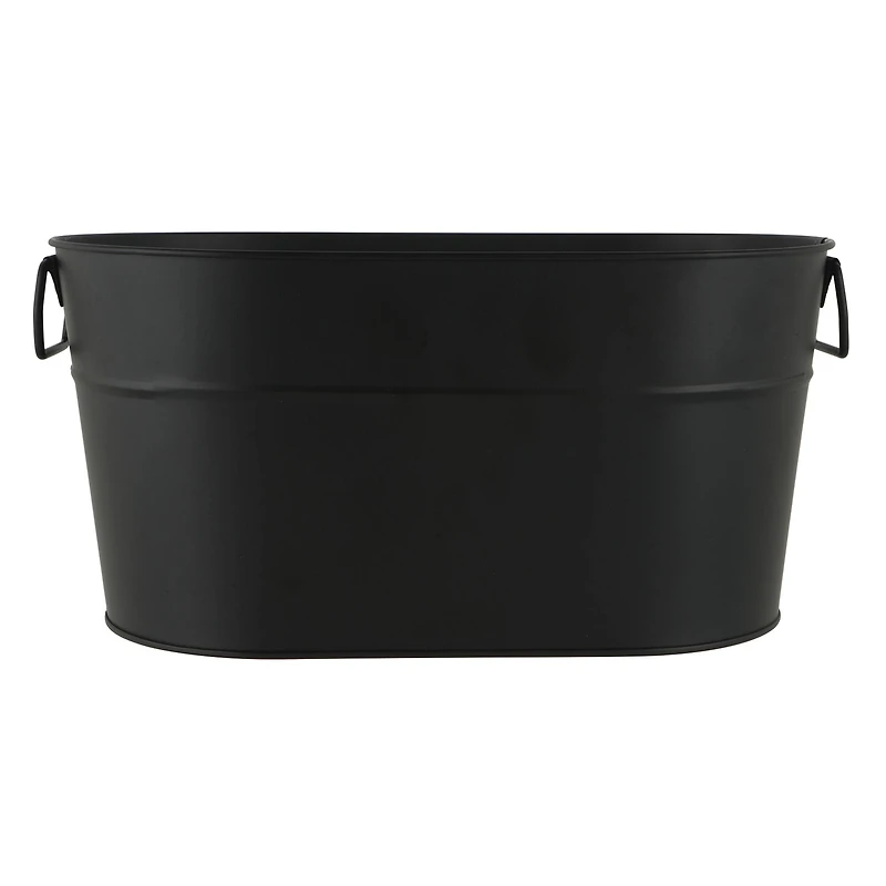 12" Chalkboard Oval Metal Bucket by Celebrate It™