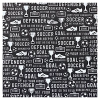 Soccer Paper by Recollections™, 12" x 12"