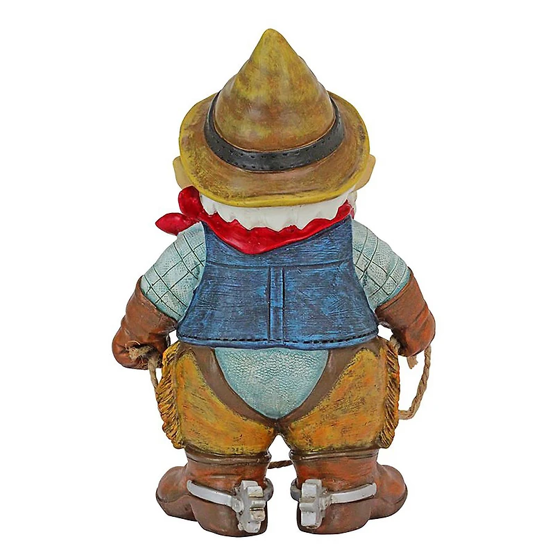 Design Toscano 10" Country Cowboy Klaus Garden Gnome Statue