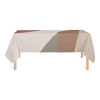 Earthy Tone Strokes Tablecloth