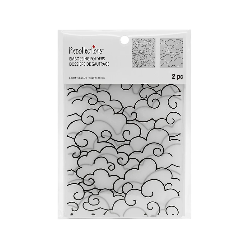 Clouds Embossing Folders Set by Recollections™