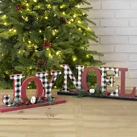 Glitzhome® Noel & Joy Table Top Décor Set