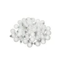 Whitehurst 40ct. 1.5" Clear Glass Ball Ornaments