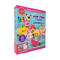 Mini Pom-Pom Food Animals
