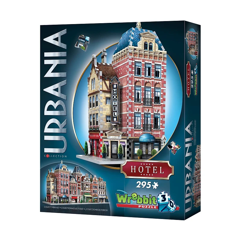 Urbania Collection - Hotel 3D Puzzle: 295 Pcs