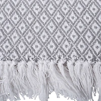 DII® Gray Mini Diamond Throw