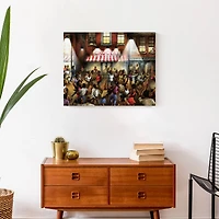 Dancing In The Street 20" x 16" Canvas Wall Art