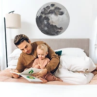 RoomMates Mr. Kate Moon Peel & Stick Wall Decals with Metallic Silver Ink