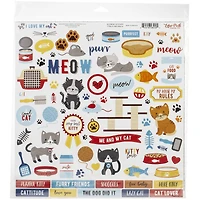 Echo Park™ I Love My Cat Collection Kit, 12" x 12"