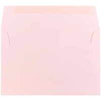 JAM Paper A2 Baby Pink Pastel Invitation Envelopes