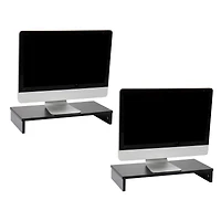 Mind Reader Woodland Collection Monitor Stands