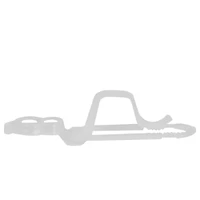 50ct Outdoor Gutter and Shingle Mini Christmas Light Clips