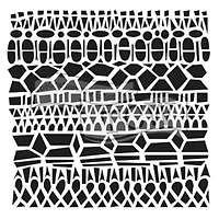 The Crafter's Workshop Modern Lace Stencil