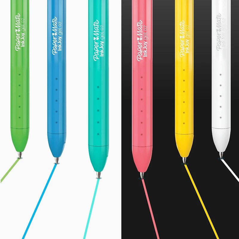 Paper Mate® InkJoy® 0.7mm Bright! White Gel Pens, 3ct.