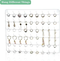 NEX™ White 54-Spool Wall-Mounted Sewing Thread Rack, 4ct.