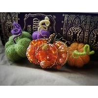 Crystal Art Beadwork Kit For Creating Broоch Pumpkin