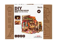 Rolife® Cheers Bar & Dining DIY Miniature House Kit