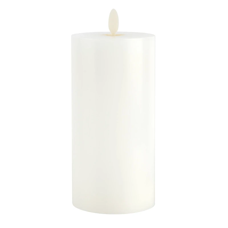 3" x 6" Moving Flame LED Wax Pillar Candle by Ashland