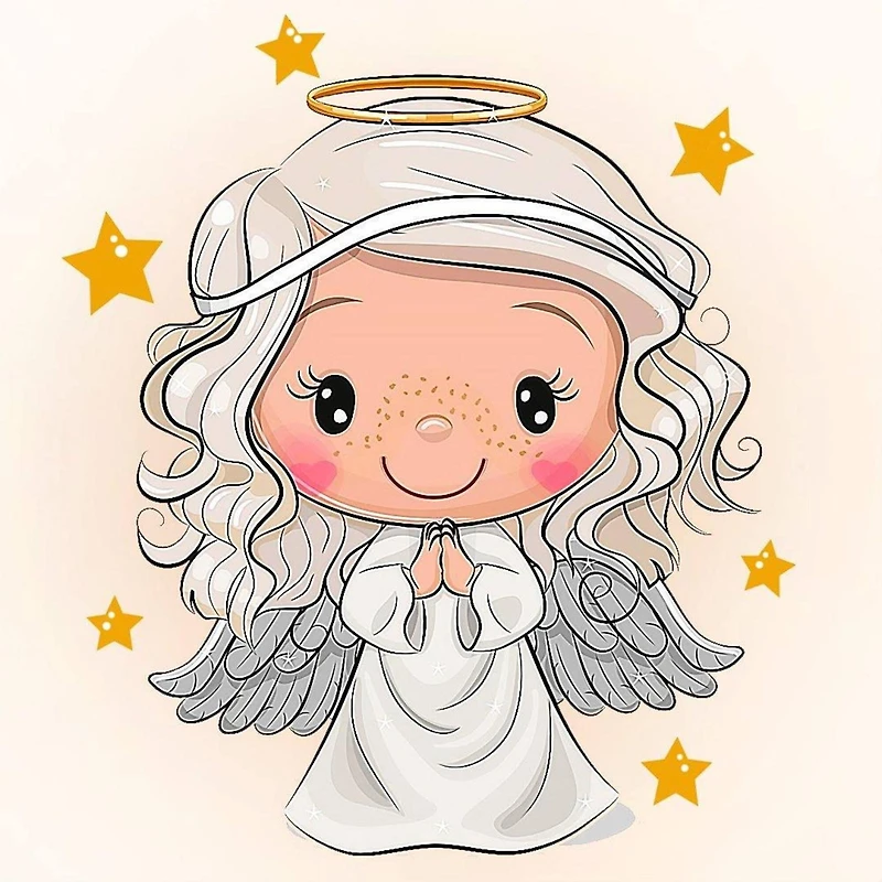 Crafting Spark Angel Diamond Painting Kit