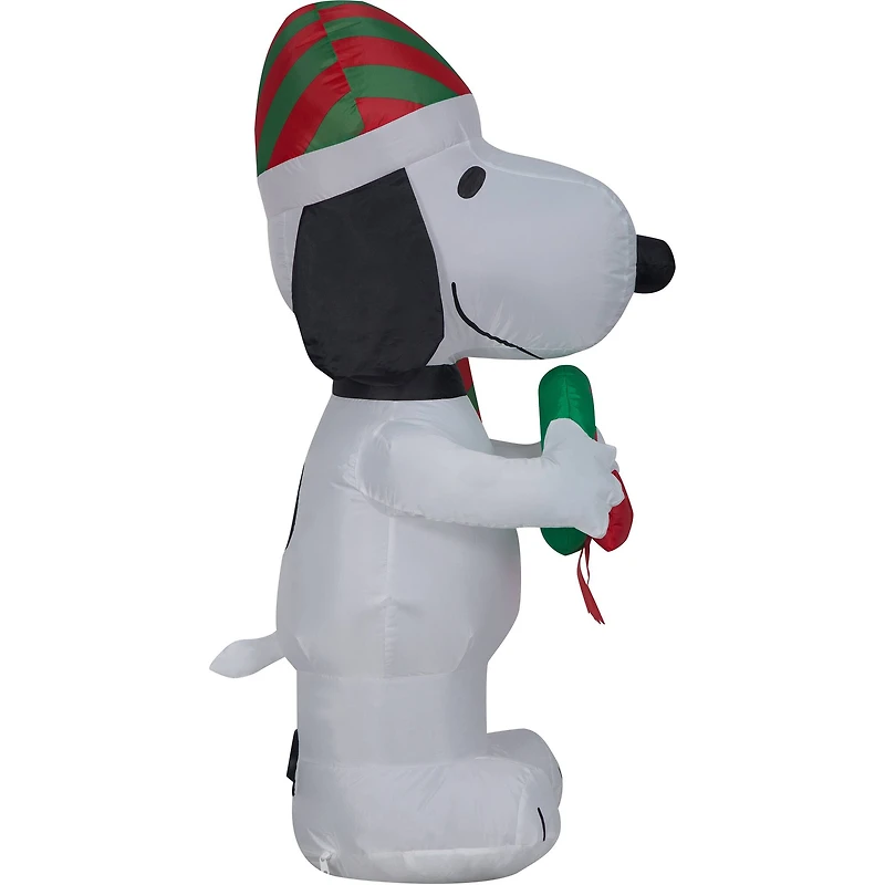 3.5ft. Airblown® Inflatable Snoopy with Wreath