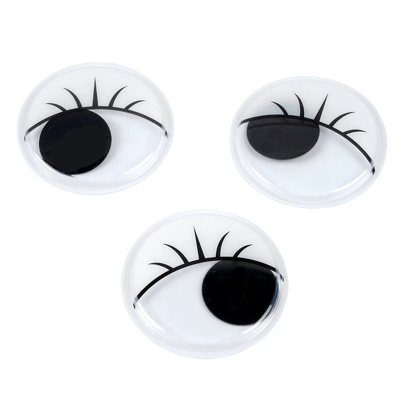 40mm Lash Adhesive Wiggle Eyes by Creatology™, 12ct.