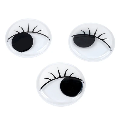 40mm Lash Adhesive Wiggle Eyes by Creatology™, 12ct.
