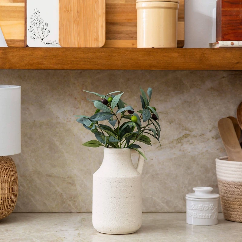 7in. Textured Handmade Vase